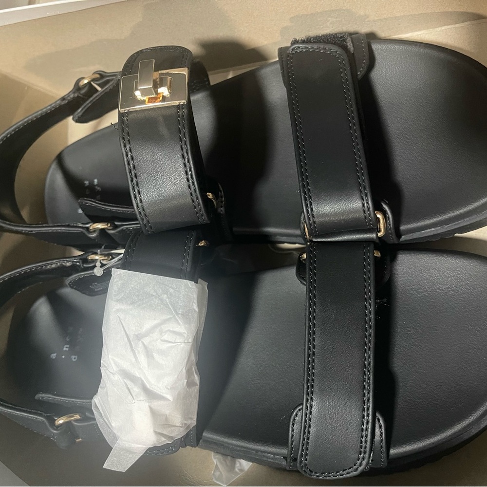 A new day- target black sandals